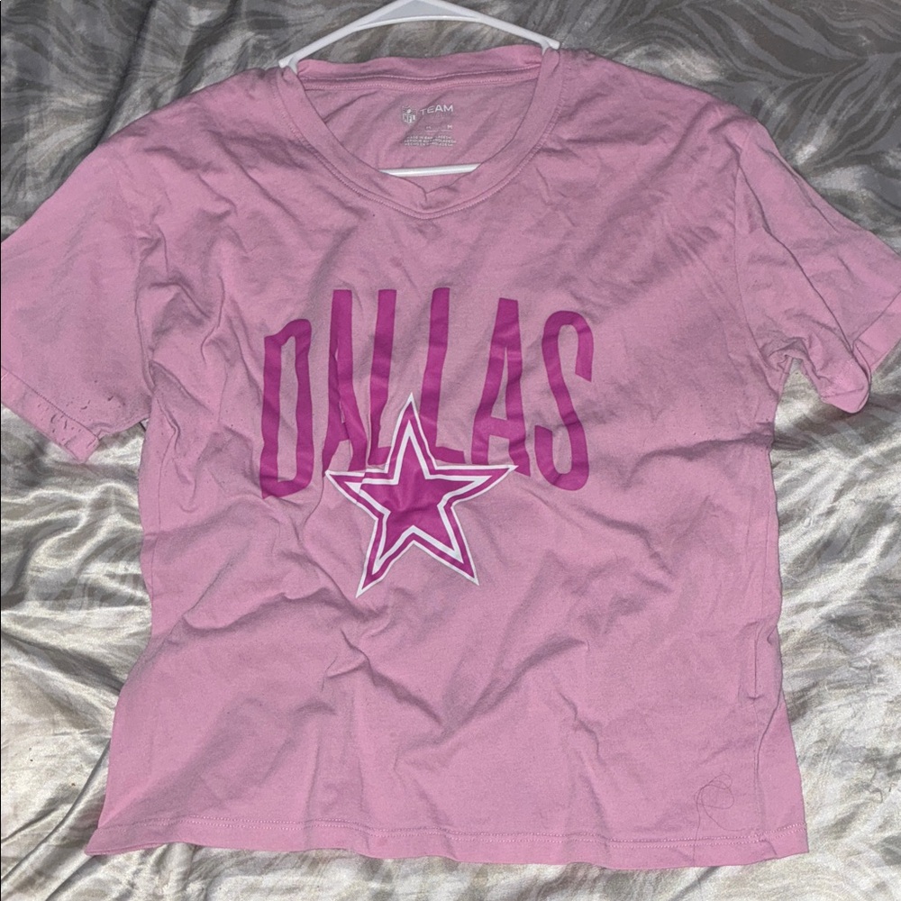 Pink Dallas Cowboys Graphic T-Shirt
